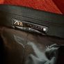 Zara Black Long Coat Size M Image 2