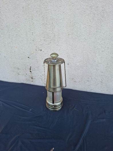 Very unusual mine lamp shape bottle postage possible