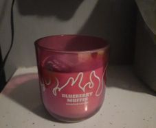 blueberry muffin candle