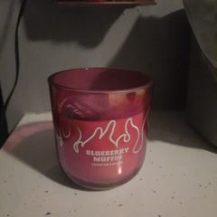 blueberry muffin candle