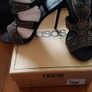 NEW Asos black studded strappy heels 6 Image 5