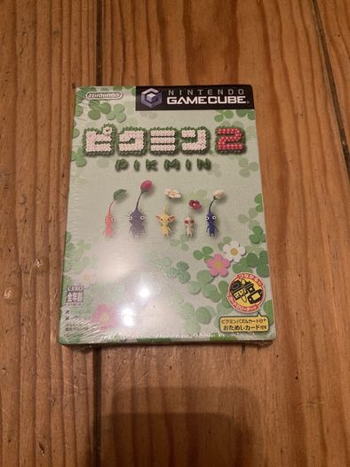 pikmin 2 Japanese gamecube shop sealed