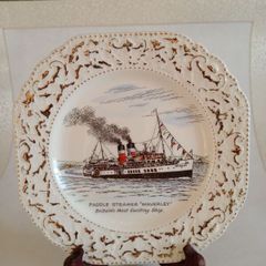 Porcelain Wall Plaque by Susan Glough