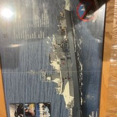 Irish Navy Poster Samuel Beckett framed