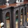 Anglo-Indian Bombay Blackwood Display Cabinet, c. 1880-1900 Image 4