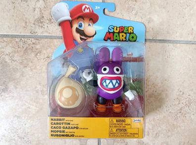 Nintendo 2026 Super Mario - Nabbit Figure with Bag 10cm NEW