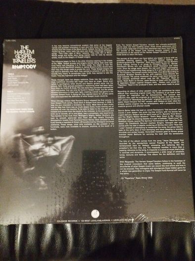 The Harlem Gospel Travellers Rhapsody lp