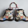 Dr Martens 1460 pascal oriental asia japanese stud 8 hole boots UK 5 EU 38 US 7 Image 8