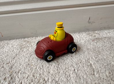 Mcdonalds Happy Meal Mr Men Mr Funny Figure Car Vehicle approx. approx. 5 cm. Used Please see photos