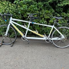 Cannondale USA Aluminium White Tandem Road Bike