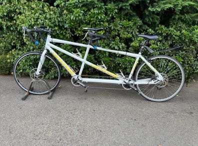 Cannondale USA Aluminium White Tandem Road Bike