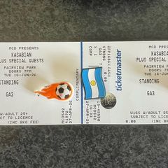 Kasabian Tickets x2