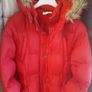 Winter Red Coat. Age 11-12 Image 4