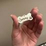 Personalised Engraved Silver Dog tag Image 6