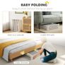 8-Panel Metal Folding Safety Gate & Playpen, 61 x 75 cm Panels (24 x 29.5 in)  White Image 4