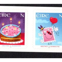 2007 Ireland Greeting Booklet Commemorative Stamps Mint Never Hinged (MNH)