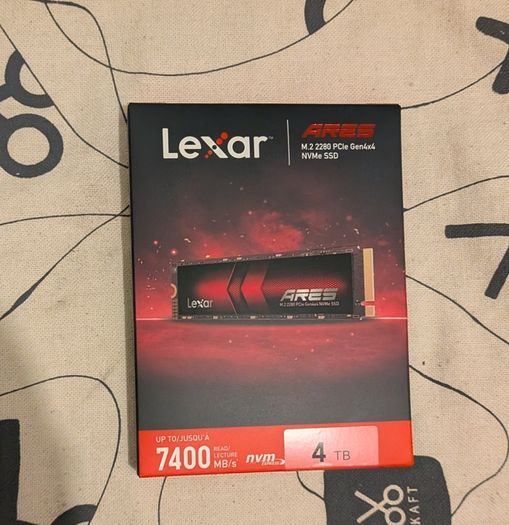 Lexar Ares 4TB SSD - Price Firm - Brand new