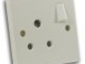 Round Pin 15 Amp Single Switched Wall Sockets Home Delivery Galway City Only 4 Euro Extra With Post Codes