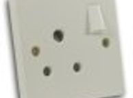 main image for ad Round Pin 15 Amp Single Switched Wall Sockets Home Delivery Galway City Only 4 Euro Extra With Post Codes