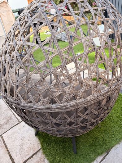 Rattan garden chair