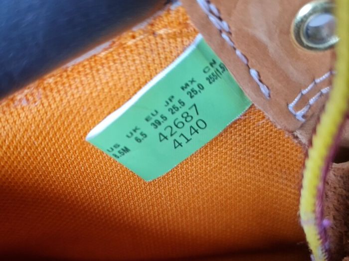 Timberland 4140 boots Size 6.5 eu 39.5 tan suade zero stains In excellent condition