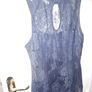 Grey Lace Sleeveless Top & Camisole Image 5