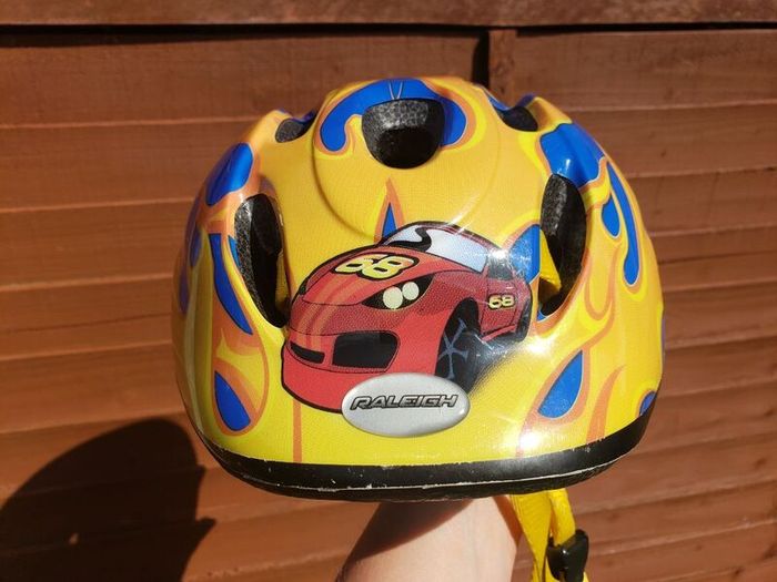 Raleigh Kids Boys Bike Bicycle Helmet  48-54cm