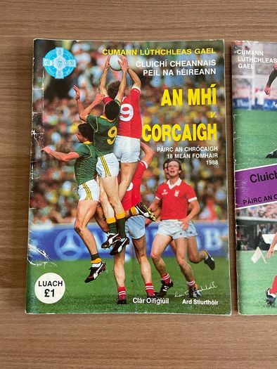 1988 GAA All Ireland Football Final and Semi Final Match Day Programmes