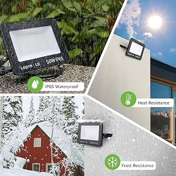 NEW SALE | 50W Led Floodlight Outdoor, 4250lm LED Security Lights, 350W Incandescent Lamp Equivalent