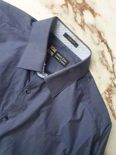 Mens Navy shirt size  16