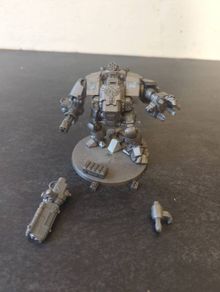 warhammer 40k space marine Primaris Redemptor Dreadnought(fully magnetised)