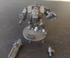 warhammer 40k space marine Primaris Redemptor Dreadnought(fully magnetised)