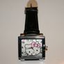 Hello Kitty Wrist Watch Leather Wrist Band Cat Analogue Clock Kids Image 2