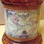 Vintage Amber Glass / Oil Kerosene Lamp Image 5