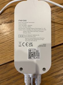 Wifi smart socket thermostat model MTS960