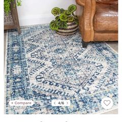 Blue Oriental Kukoon Rug