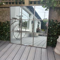 Very large indoor/outdoor mirror Rockhill Interiors