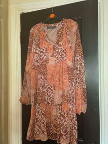 Primark Boho print dress size 12