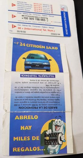 call card pre paid Spanish