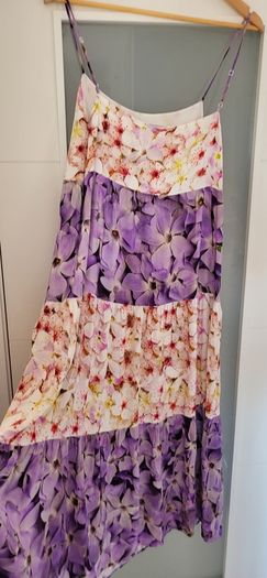 DESIGUAL Grandflower Midi Dress Sz M (Fit 12-14UK) - Rrp 119 (New)