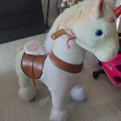 Smyths pony cycle ride on unicorn