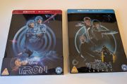 Tron 4K and Tron Legacy 4K Blu Ray Steelbook Sealed