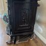 Mulberry wood stove with back burner Image 3