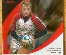 2005 Ulster v Glasgow - Celtic League Programme