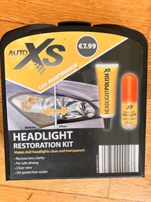 Headlight restoration kit