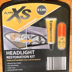 Headlight restoration kit
