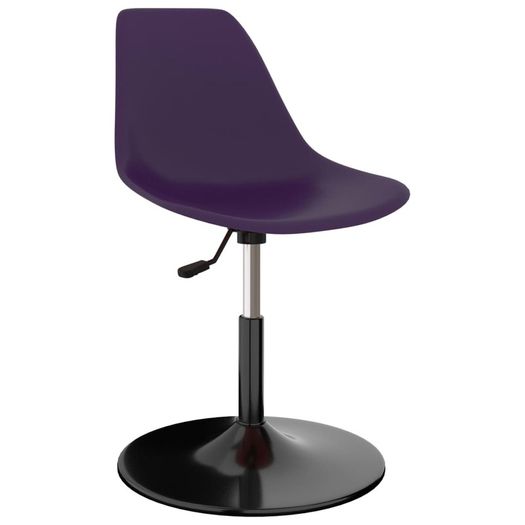 Swivel Dining Chairs 6 pcs Lila PP