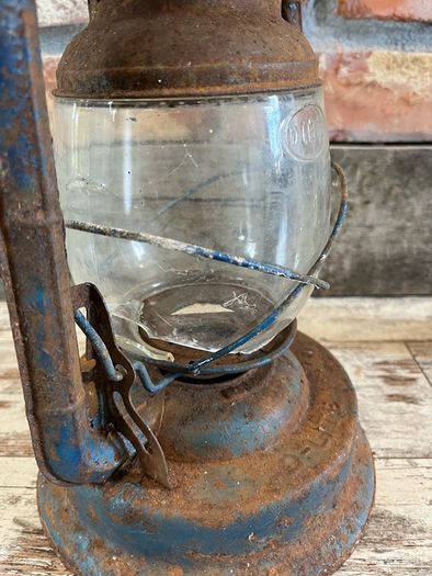vintage oil lamp