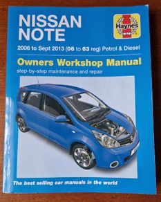 Haynes Manual - Nissan Note