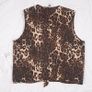 Rowen Avenue Brown Tan Leopard Print Tie-Front Cotton Waistcoat Gilet 12-14UK/40-42EU Image 7